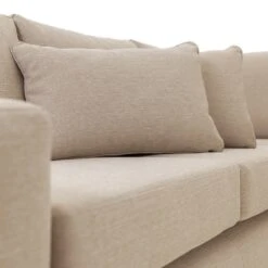 Habitat Eton Fabric Left Hand Corner Sofa - Biege 15 Habitat Eton Fabric Left Hand Corner Sofa - Biege -Habitat Store 1151484 R Z010A