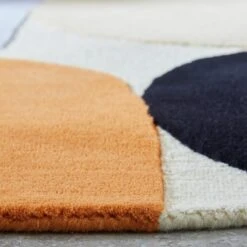 Habitat Geometric Circle Cut Pile Rug - 120x120cm - Multi 11 Habitat Geometric Circle Cut Pile Rug - 120x120cm - Multi -Habitat Store 1176122 R Z002C