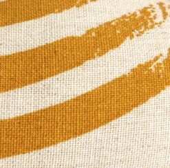 Habitat Block Print Pack Of 2 Seat Cushion - Orange -Habitat Store 1176438 R B001