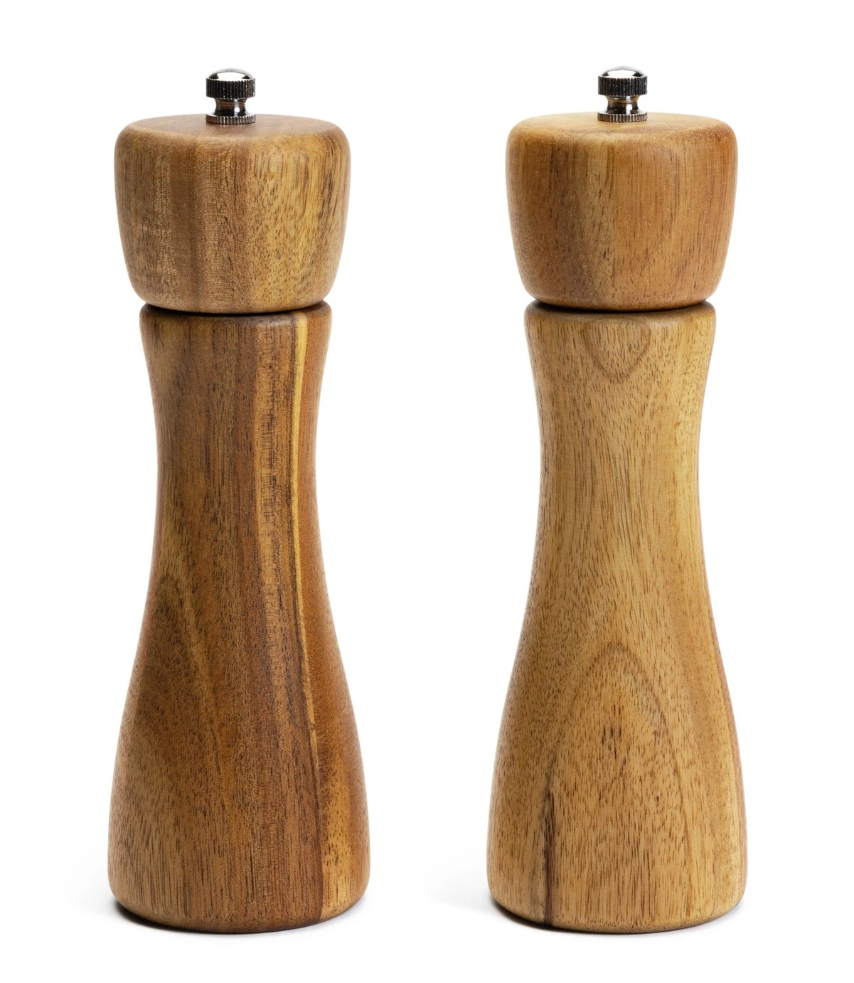 Habitat Global Wooden Salt And Pepper Grinder - Natural 1 Habitat Global Wooden Salt And Pepper Grinder - Natural