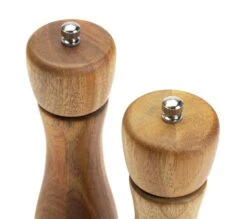 Habitat Global Wooden Salt And Pepper Grinder - Natural 5 Habitat Global Wooden Salt And Pepper Grinder - Natural -Habitat Store 1178900 R Z003A