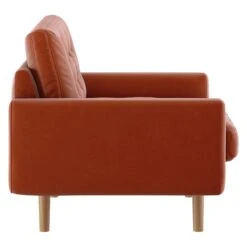 Habitat Fenner Velvet Accent Chair - Orange 13 Habitat Fenner Velvet Accent Chair - Orange -Habitat Store 1181368 R Z004A