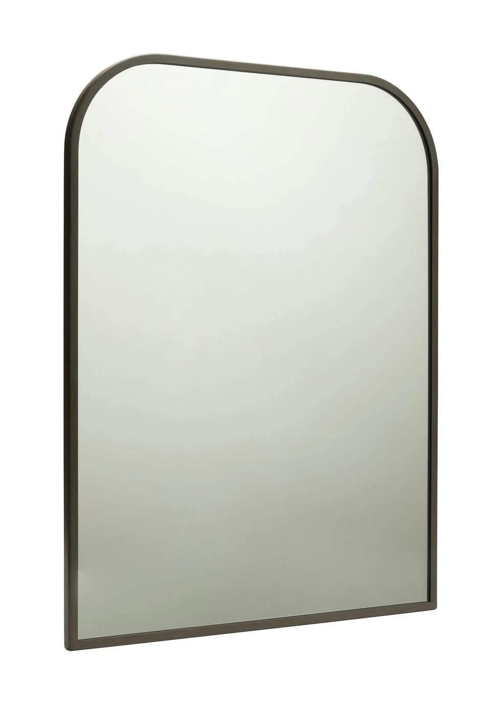 Habitat Distressed Zinc Effect Arch Wall Mirror - 70x54cm 1 Habitat Distressed Zinc Effect Arch Wall Mirror - 70x54cm