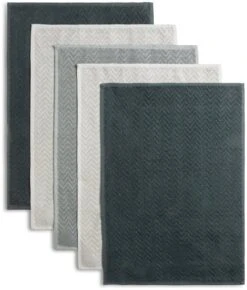 Habitat Zig Zag Terry Pack Of 5 Tea Towels 9 Habitat Zig Zag Terry Pack Of 5 Tea Towels -Habitat Store 1185182 R Z004A
