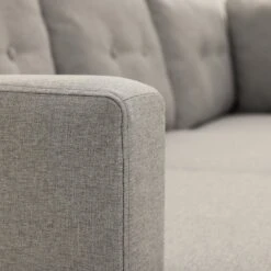 Habitat Joshua Self Assembly Right Hand Corner Sofa – Grey -Habitat Store 1185601 R Z009A