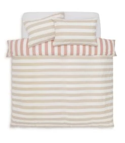 Habitat Summer Haze Stripe Pink Bedding Set - Single 11 Habitat Summer Haze Stripe Pink Bedding Set - Single -Habitat Store 1230147 R Z004A