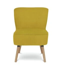 Habitat Eppy Fabric Accent Chair - Yellow -Habitat Store 1232592 R Z002A