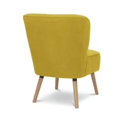 Habitat Eppy Fabric Accent Chair - Yellow -Habitat Store 1232592 R Z005A