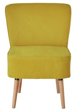 Habitat Eppy Fabric Accent Chair - Yellow -Habitat Store 1232592 R Z015A