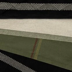 Habitat Woven Check And Stripe Textile Set 8 Habitat Woven Check And Stripe Textile Set -Habitat Store 1232657 R Z003A