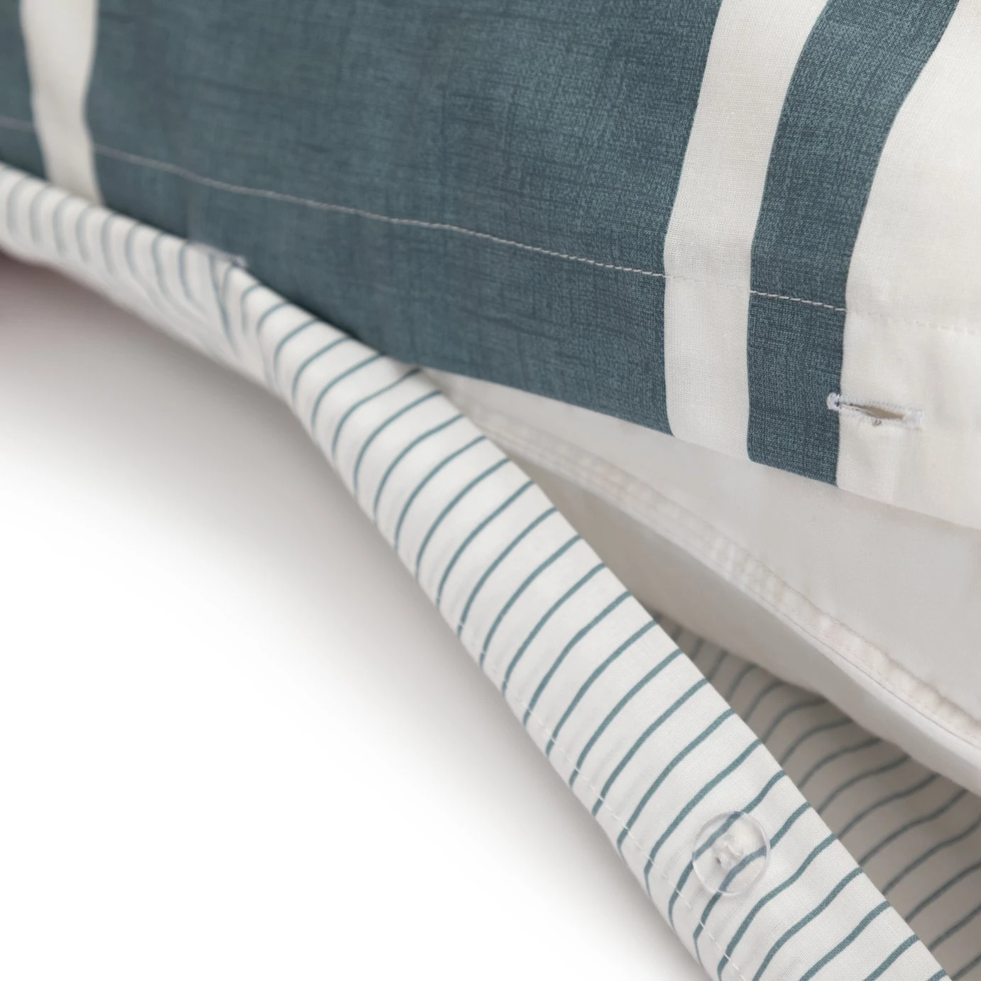 Habitat Cotton Coastal Stripe Blue Bedding Set - Single 5 Habitat Cotton Coastal Stripe Blue Bedding Set - Single - Image 5