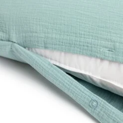 Habitat Cotton 200TC Muslin Green Bedding Set - Double 9 Habitat Cotton 200TC Muslin Green Bedding Set - Double -Habitat Store 1233319 R Z004A