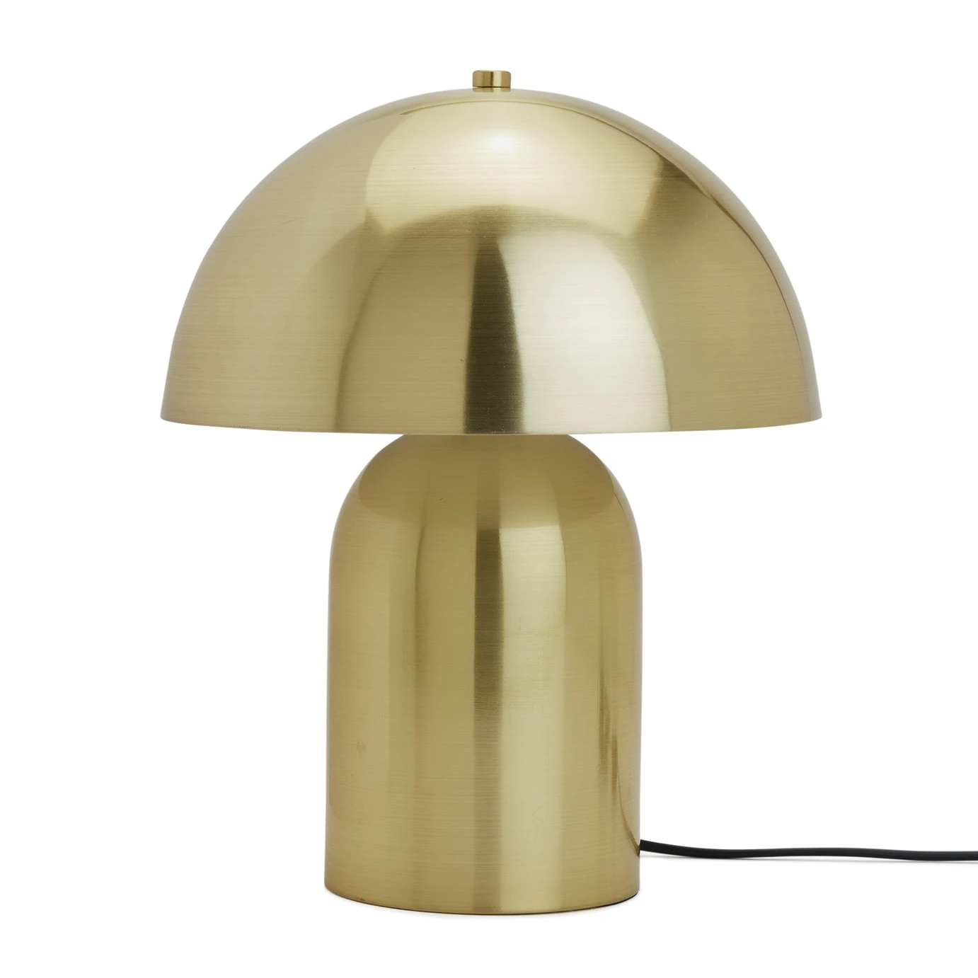 Habitat Mushroom Steel Table Lamp - Brass 4 Habitat Mushroom Steel Table Lamp - Brass - Image 4