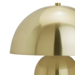 Habitat Mushroom Steel Table Lamp - Brass 11 Habitat Mushroom Steel Table Lamp - Brass -Habitat Store 1233670 R Z003A