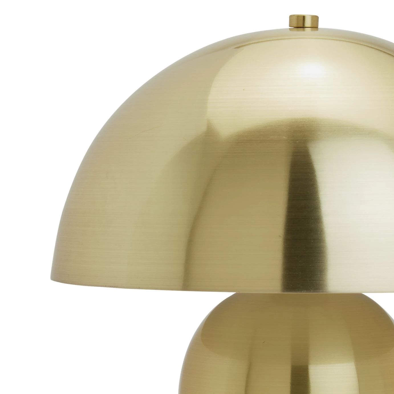 Habitat Mushroom Steel Table Lamp - Brass 5 Habitat Mushroom Steel Table Lamp - Brass - Image 5