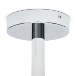 Habitat Sputnik Metal Bathroom Flush Ceiling Light - Chrome 10 Habitat Sputnik Metal Bathroom Flush Ceiling Light - Chrome -Habitat Store 1233890 R Z003A