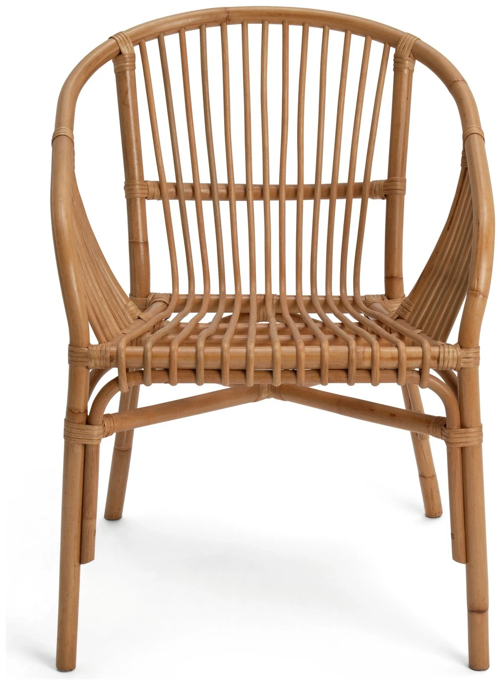 Habitat Erin Rattan Garden Chair - Natural 5 Habitat Erin Rattan Garden Chair - Natural - Image 5