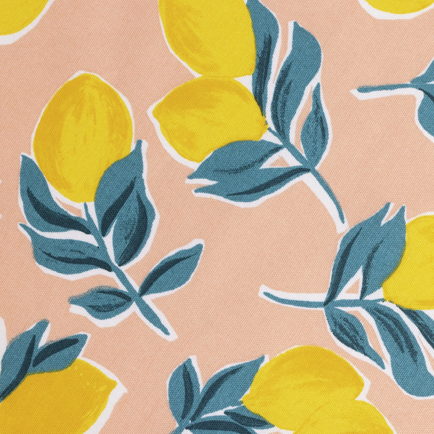 Habitat Lemons Wipe Clean Tablecloth - Multicoloured 5 Habitat Lemons Wipe Clean Tablecloth - Multicoloured - Image 5