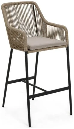 Habitat Malta 4 Seater Rattan Effect Garden Bar Set -Natural 14 Habitat Malta 4 Seater Rattan Effect Garden Bar Set -Natural -Habitat Store 1242245 R Z004A