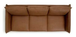 Habitat Moore Leather 4 Seater Sofa - Tan 16 Habitat Moore Leather 4 Seater Sofa - Tan -Habitat Store 1247941 R Z005A