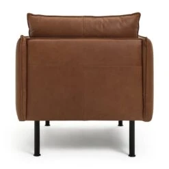 Habitat Moore Leather Armchair - Tan -Habitat Store 1257216 R Z003A