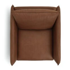 Habitat Moore Leather Armchair - Tan -Habitat Store 1257216 R Z005A