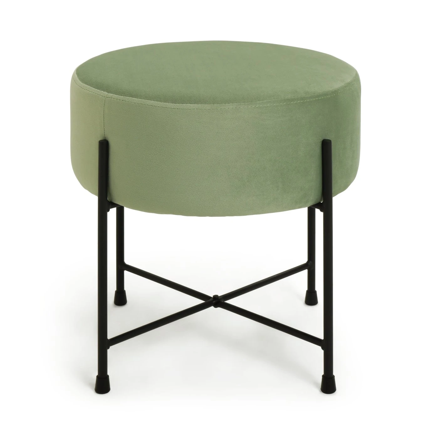Habitat Jax Metal Footstool - Mint Green 1 Habitat Jax Metal Footstool - Mint Green