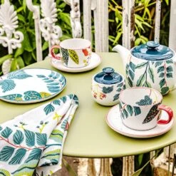 Habitat X Kew Ceramic Teapot -Habitat Store 1300510 R Z003C