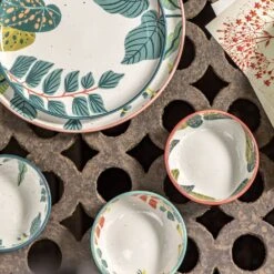 Habitat X Kew 3 Piece Ceramic Nibble Bowl -Habitat Store 1300644 R Z002C