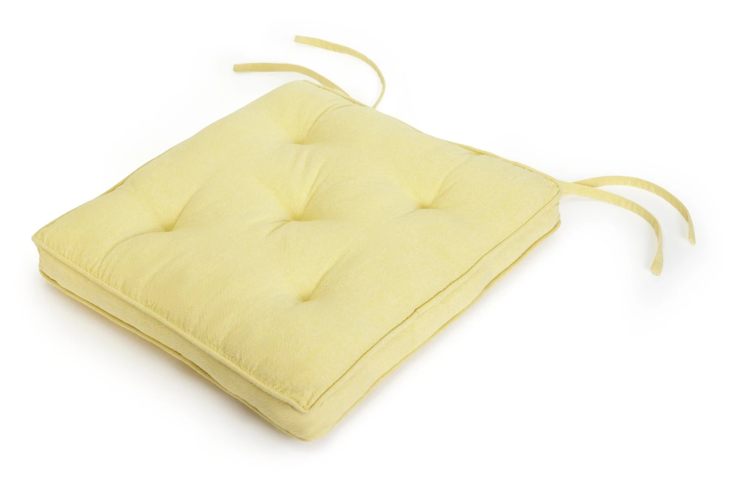 Habitat Pack Of 2 Woven Cushion Seat - Yellow 1 Habitat Pack Of 2 Woven Cushion Seat - Yellow