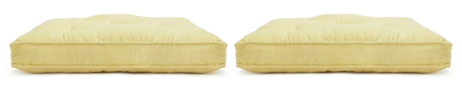 Habitat Pack Of 2 Woven Cushion Seat - Yellow 4 Habitat Pack Of 2 Woven Cushion Seat - Yellow - Image 4