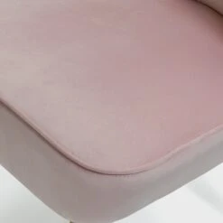 Habitat Alexis Velvet Cocktail Chair - Pink -Habitat Store 1341225 R Z006A
