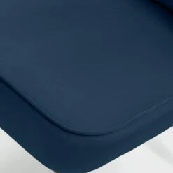 Habitat Alexis Velvet Cocktail Chair - Navy -Habitat Store 1341270 R Z006A