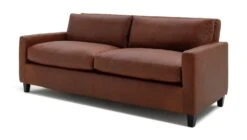Habitat Chester Leather 3 Seater Sofa - Dark Feet - Tan 13 Habitat Chester Leather 3 Seater Sofa - Dark Feet - Tan -Habitat Store 1345616 R Z002A
