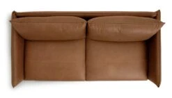 Habitat Moore Leather 3 Seater Sofa - Tan 17 Habitat Moore Leather 3 Seater Sofa - Tan -Habitat Store 1352616 R Z005A