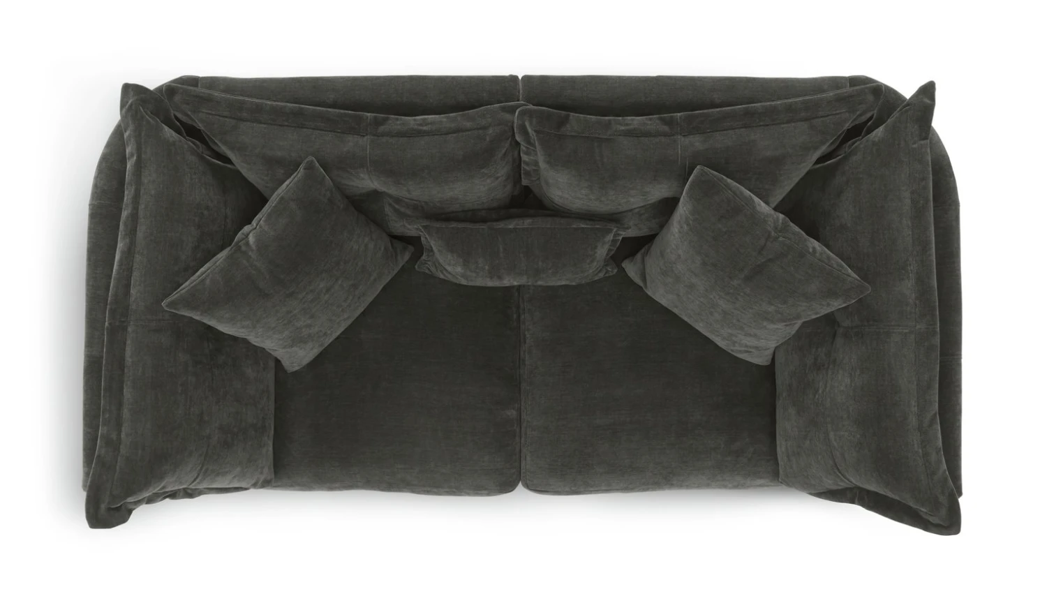 Habitat Jacques Large 3 Seater Sofa - Grey 8 Habitat Jacques Large 3 Seater Sofa - Grey - Image 8