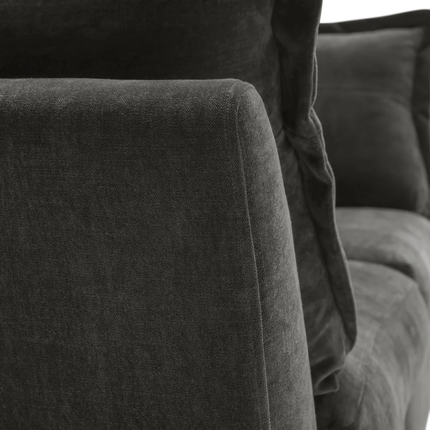 Habitat Jacques Large 3 Seater Sofa - Grey 10 Habitat Jacques Large 3 Seater Sofa - Grey - Image 10