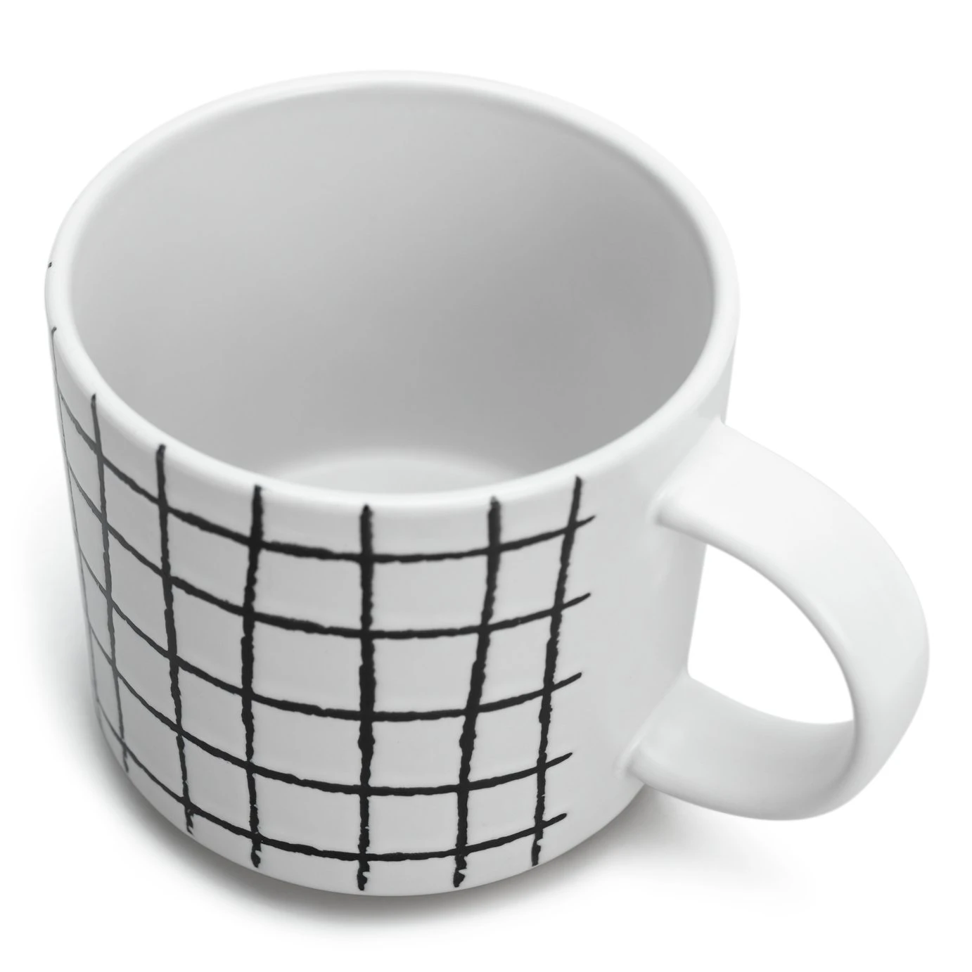 Habitat Grid Set Of 4 Mugs - White 6 Habitat Grid Set Of 4 Mugs - White - Image 6