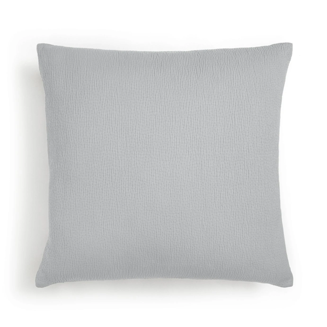 Habitat Textured Plain Cushion - Grey - 50x50cm 1 Habitat Textured Plain Cushion - Grey - 50x50cm