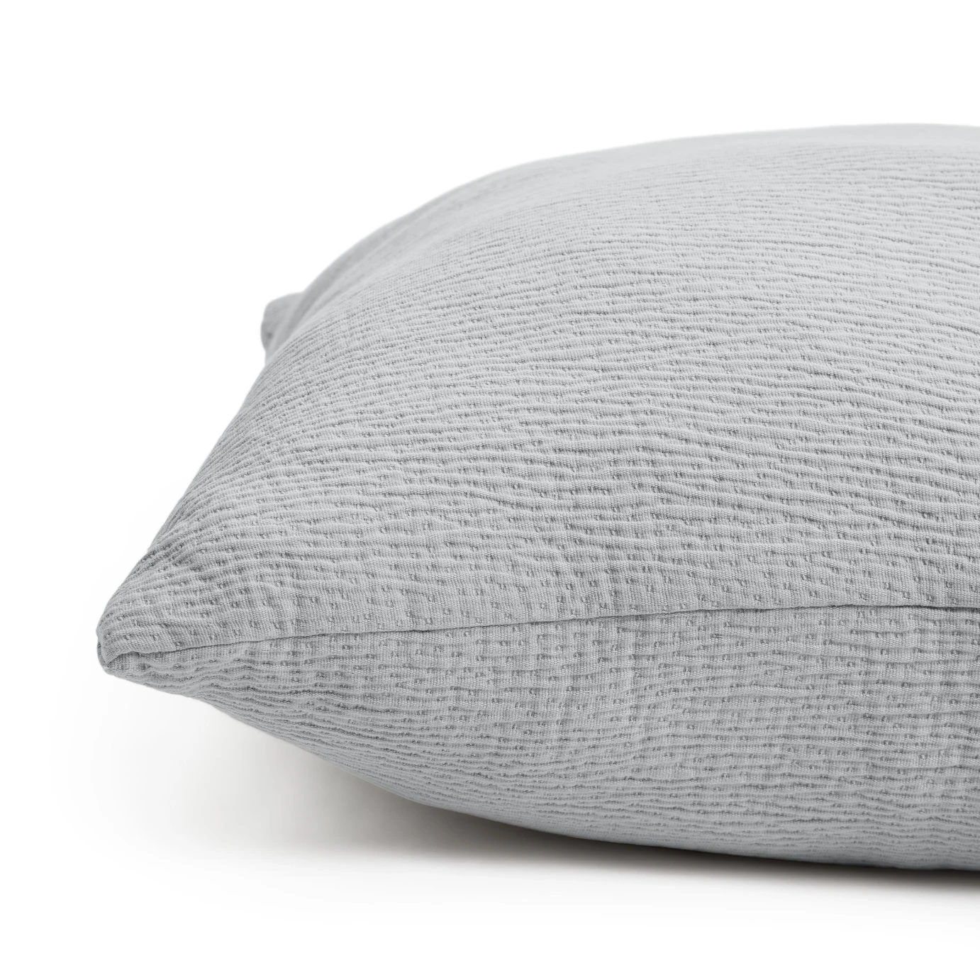 Habitat Textured Plain Cushion - Grey - 50x50cm 3 Habitat Textured Plain Cushion - Grey - 50x50cm - Image 3