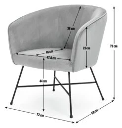 Habitat Jax Metal Accent Chair - Mint Green -Habitat Store 1403950 R E001