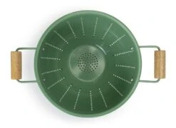 Habitat Enamel And Wood Colander 8 Habitat Enamel And Wood Colander -Habitat Store 1404519 R Z002A