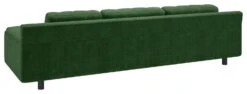 Habitat Hendricks Velvet Corner Chaise Sofa - Moss Green -Habitat Store 1480825 R Z004A