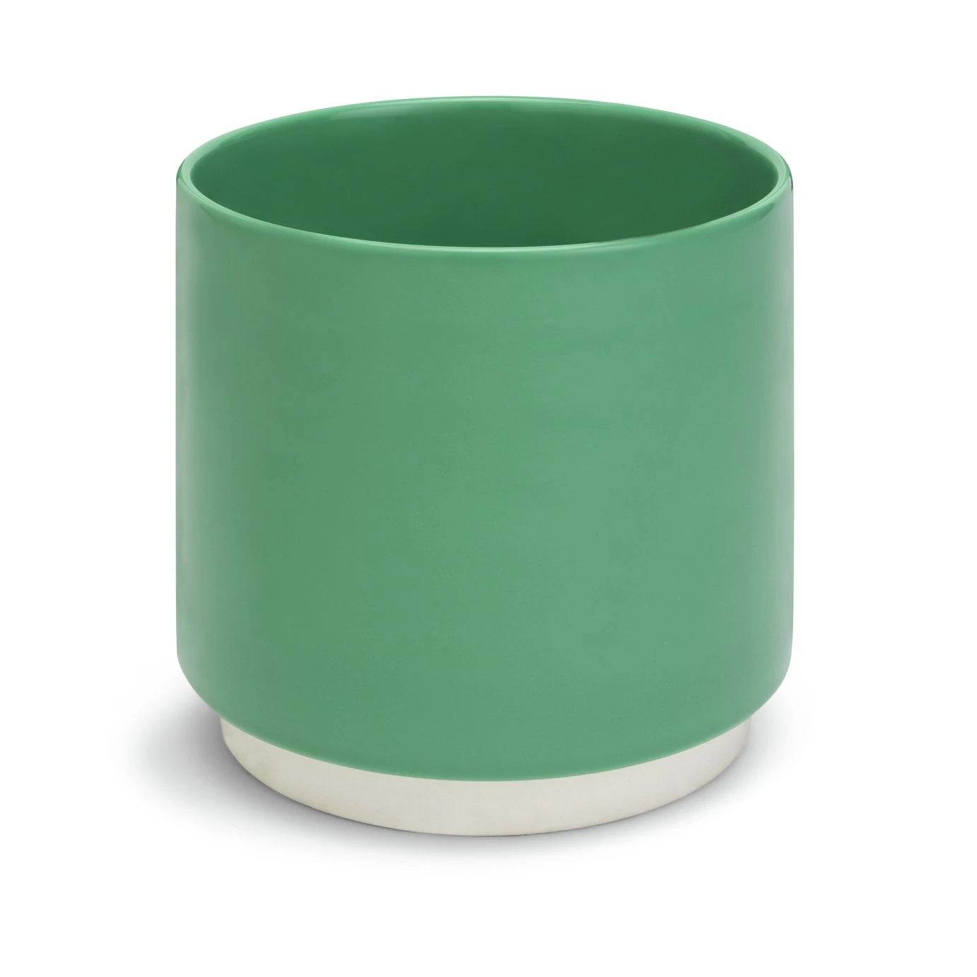 Habitat Grow Your Own Way Green Ceramic Planter 3 Habitat Grow Your Own Way Green Ceramic Planter - Image 3