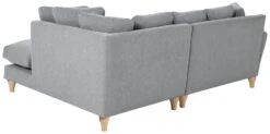 Habitat Carrie Fabric Right Hand Corner Chaise Sofa - Grey -Habitat Store 1486355 R Z004A
