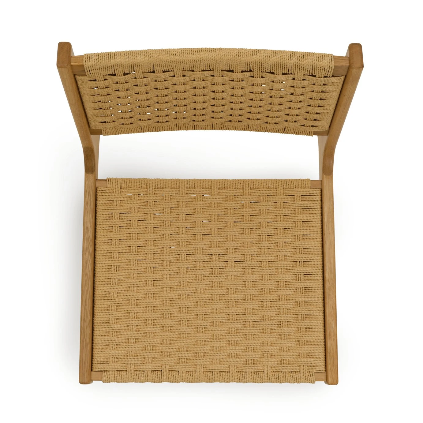 Habitat Faro Woven Paper Rope And Oak Accent Chair - Natural 8 Habitat Faro Woven Paper Rope And Oak Accent Chair - Natural - Image 8