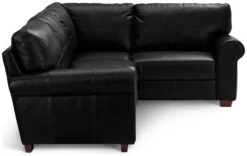 Habitat Salisbury Leather Left Hand Corner Sofa - Black 14 Habitat Salisbury Leather Left Hand Corner Sofa - Black -Habitat Store 1954526 R Z003A