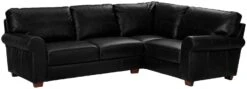 Habitat Salisbury Leather Left Hand Corner Sofa - Black 17 Habitat Salisbury Leather Left Hand Corner Sofa - Black -Habitat Store 1954526 R Z015A