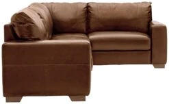 Habitat Eton Leather Left Hand Corner Sofa - Tan 9 Habitat Eton Leather Left Hand Corner Sofa - Tan -Habitat Store 1958278 R Z003A
