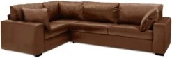 Habitat Eton Leather Right Hand Corner Sofa - Tan -Habitat Store 1958285 R Z002A